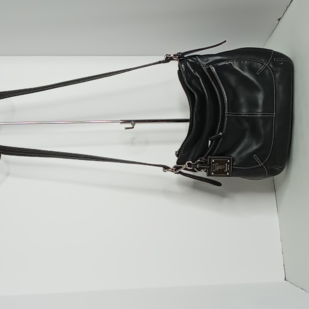 Tignanello - Leather Shoulder - Crossbody Bag -Black